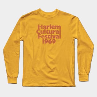 Harlem Cultural Festival Long Sleeve T-Shirt